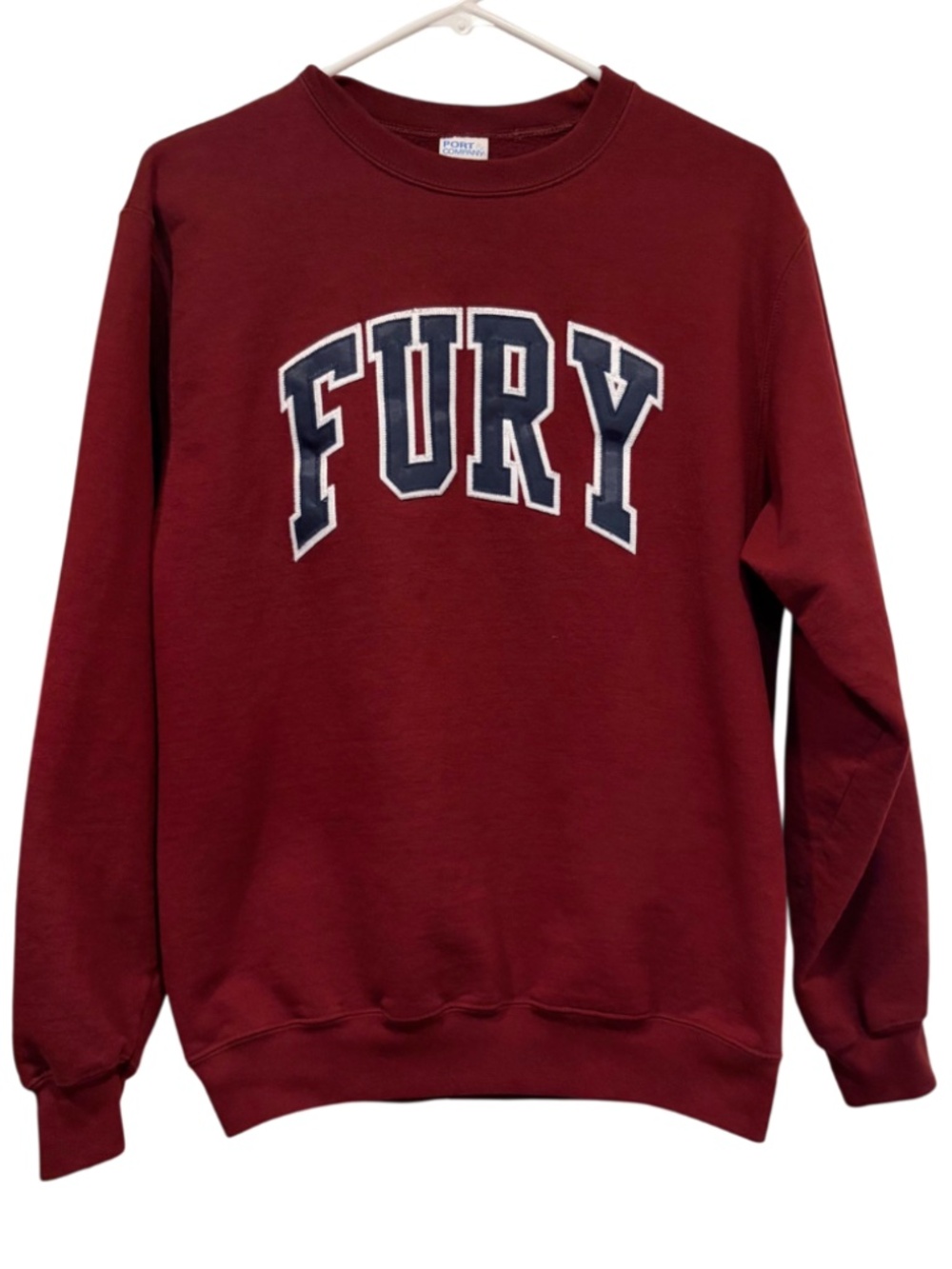 Port & Company Fury Embroidered Crewneck